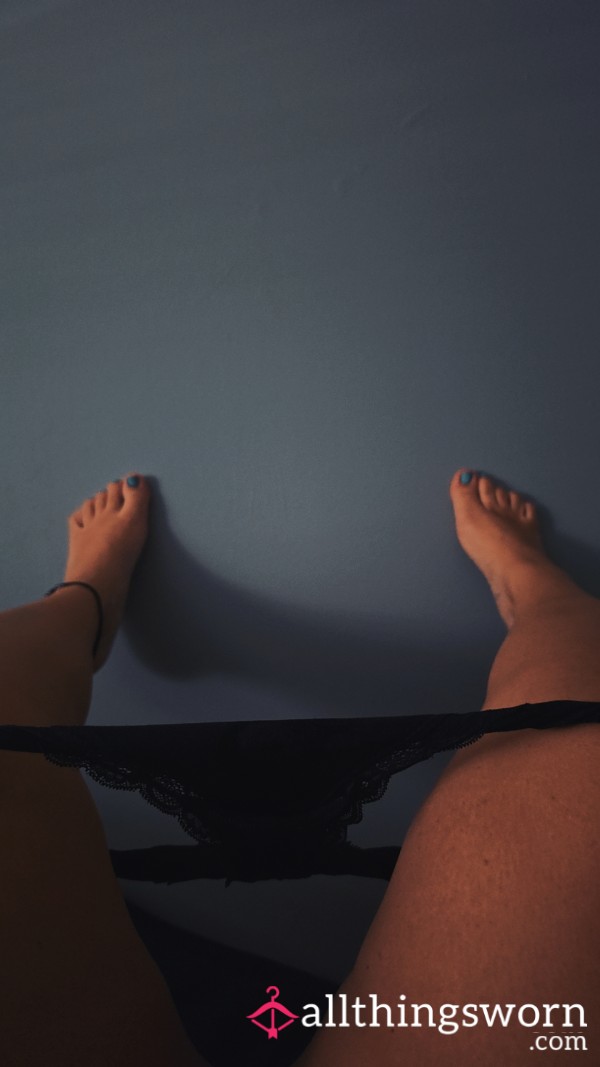 Panties Soaked In C*m And Sweat