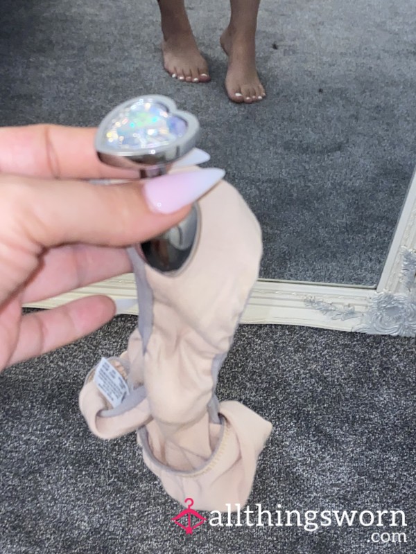 Panties Soaked In My Juices After Bu*t Plug Play 😈😏✨