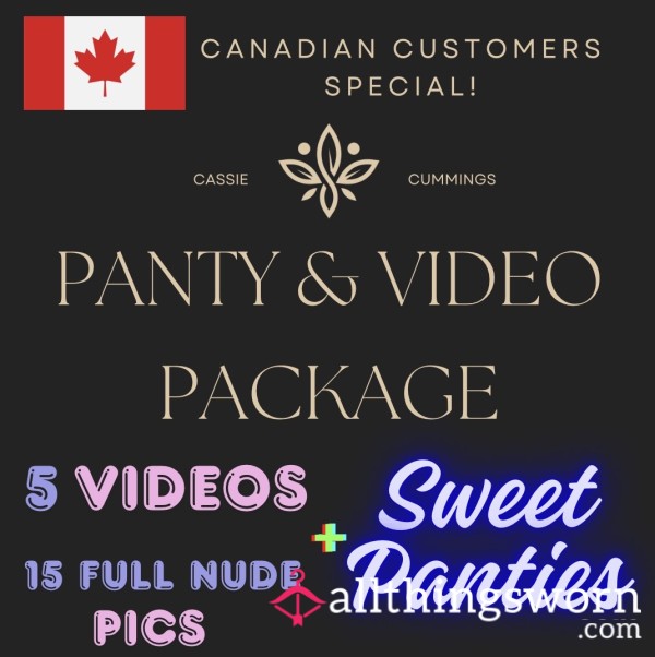 Panties, Videos, & Pics Oh My!