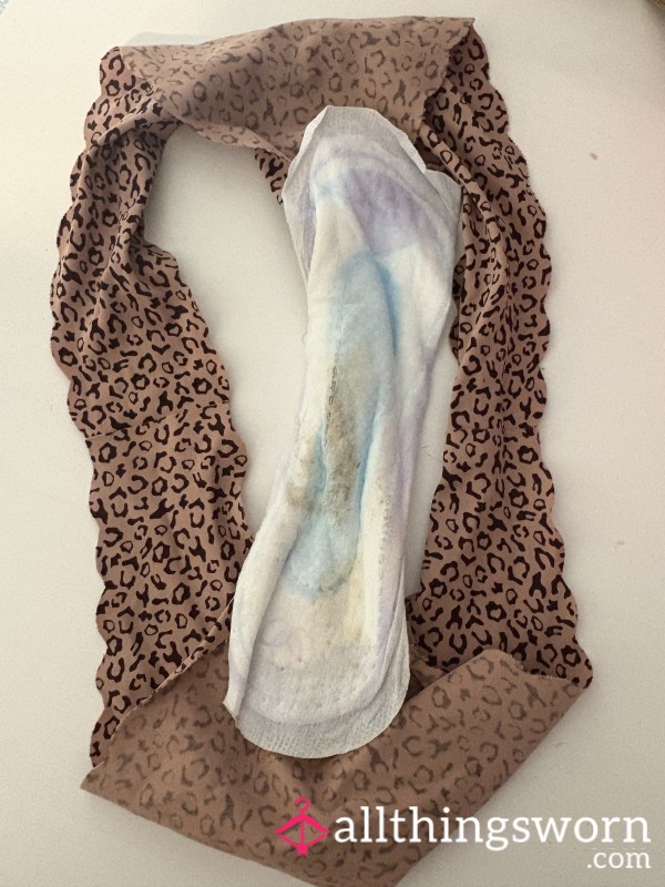 Panties With My Used Sanitary Pad