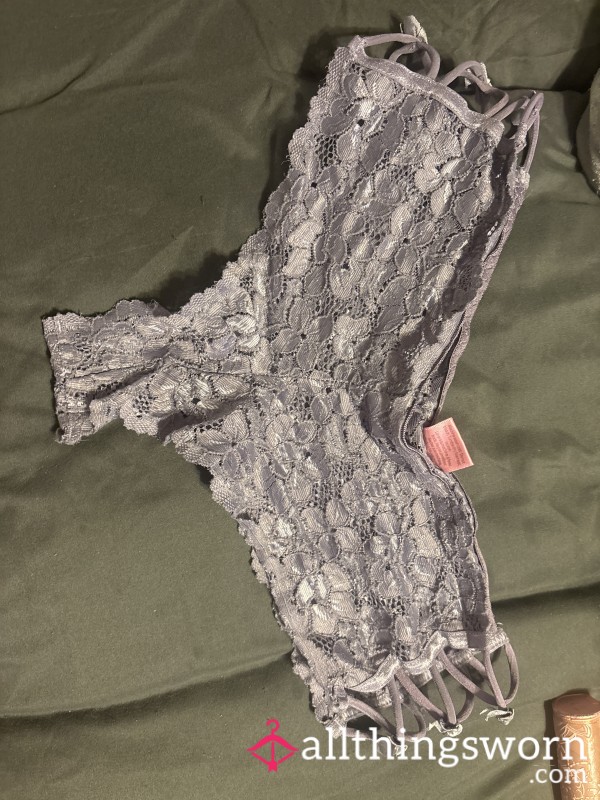 Panties Worn For A 9 Hr Shift At Work.