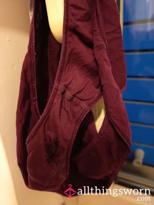 Panties Worn For Two Days, Marked By An Intense Moment With My Husband.