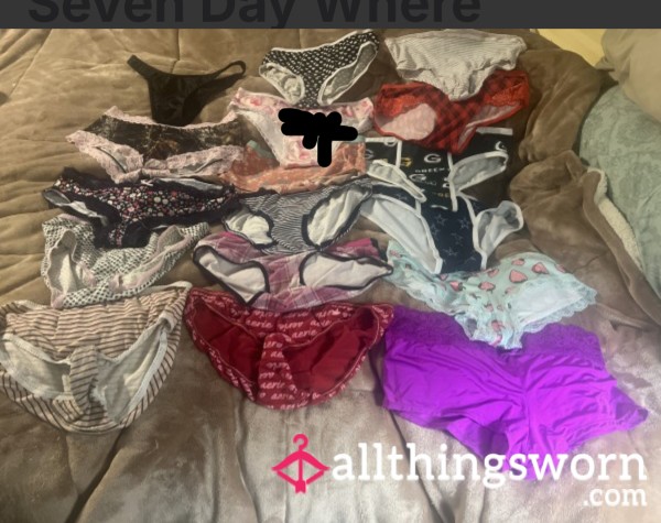 Panties Pick Your Pair Comes With Up To Seven Day Where