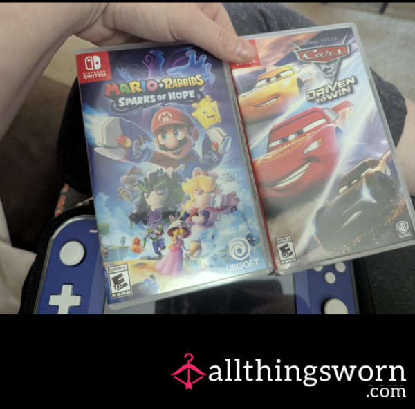 Panties/sock BUNDLE With Blue Nintendo Switch Lite