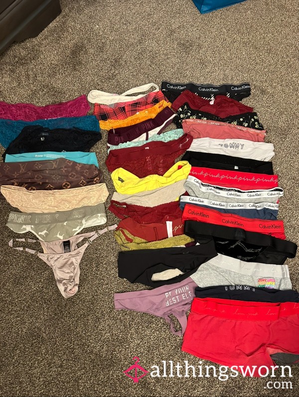 Panty Clean Out!