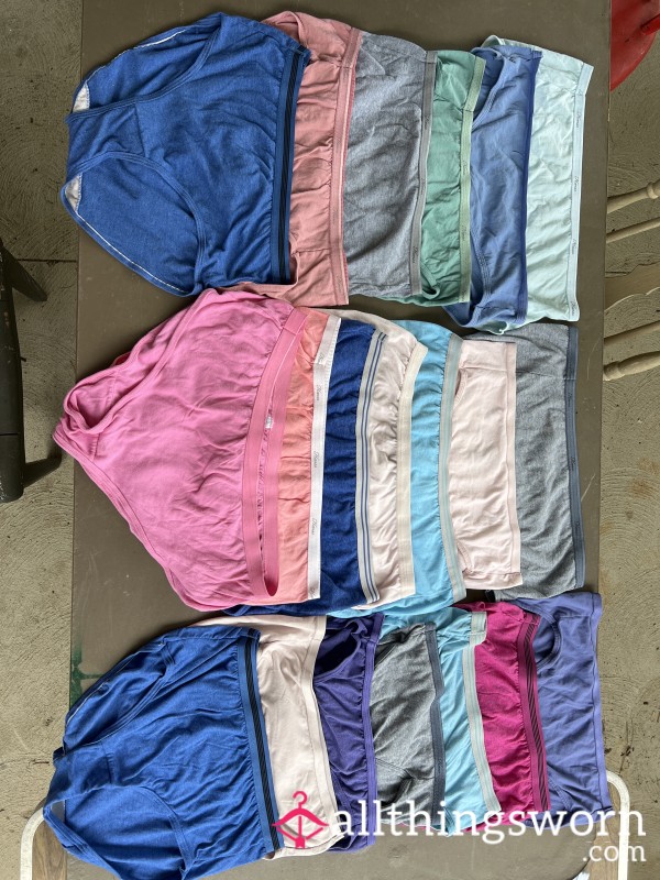 Panty, Cotton, Fullback Granny Comes WithSeven Day Wear