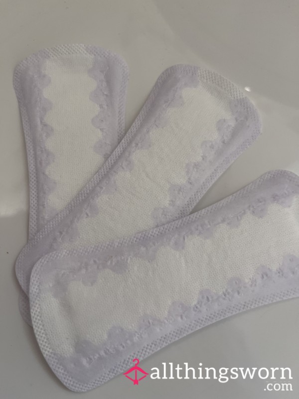 Panty Liners - 24 Hours Worth Used