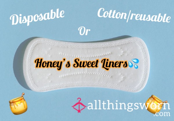 Panty Liners- Disposable & Reusable😘🥵