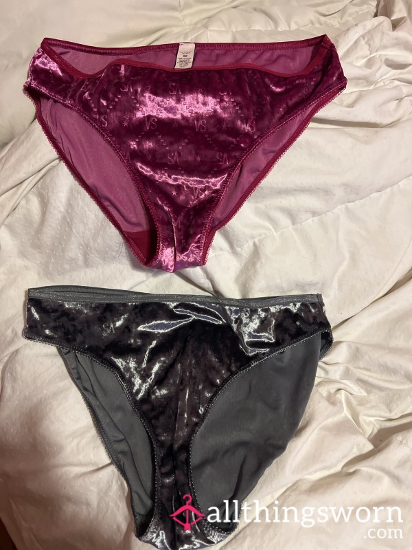 Panty Victoria’s Secret Super Soft Crushed Velvet Comes With Seven Day Wear Pick Your Pair