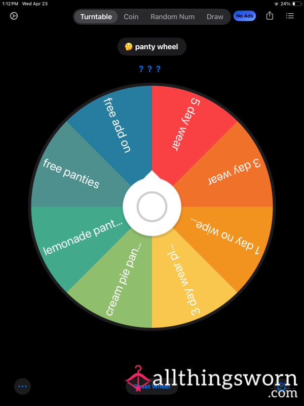 Panty Wheel