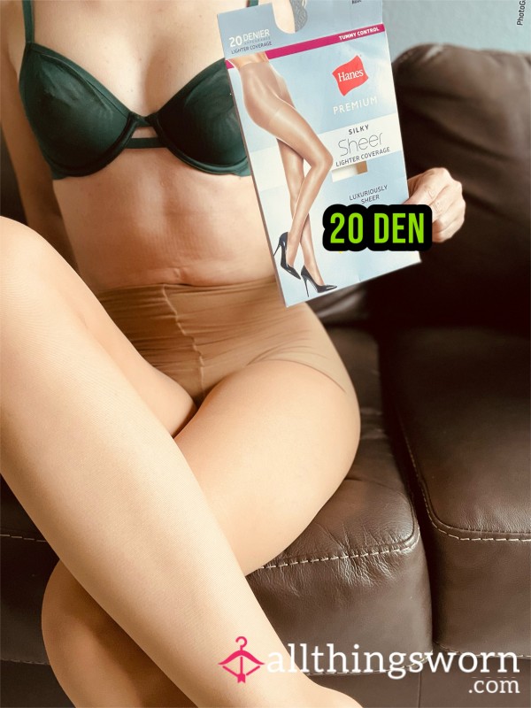 Pantyhose: 20 Den Nude Hanes