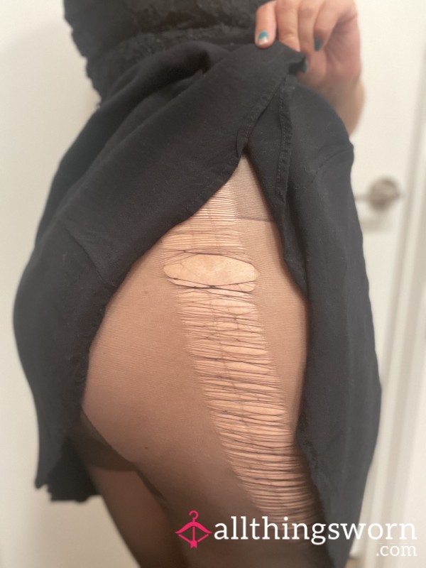 Pantyhose With Holes