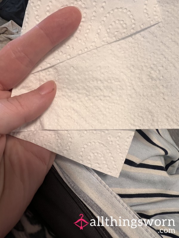 Paper With Your Wipe Of Choice