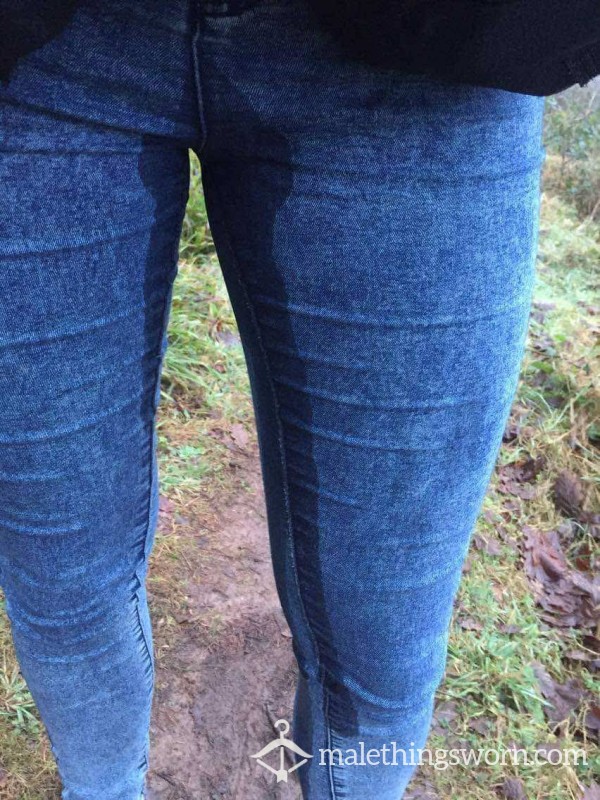 Partners Pi*s Worn Jeans While In Public