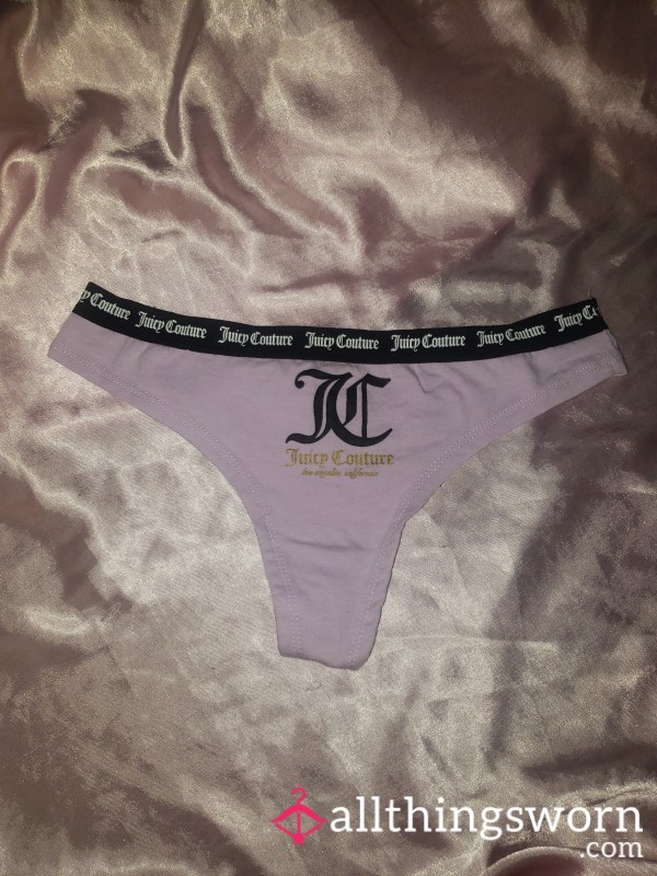 Pastel Purple Juicy Couture Thong
