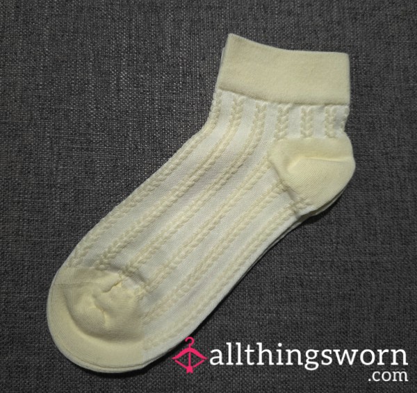 Pastel Yellow Socks
