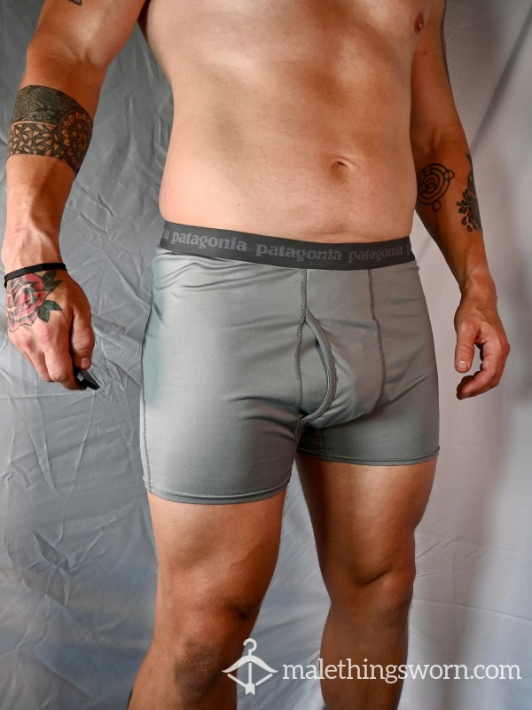 Patagonia Gray Boxer Briefs
