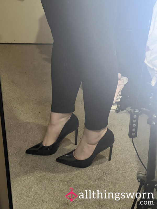 Patent Black Heel Photos