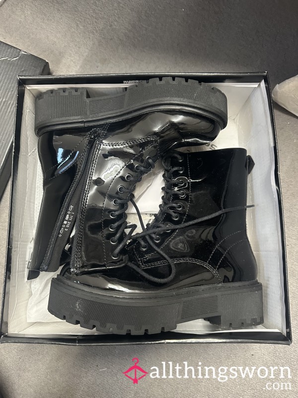 Patent Leather Stomps