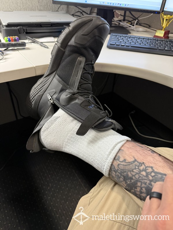 Patrol/Gym Worn Socks (black Or White)
