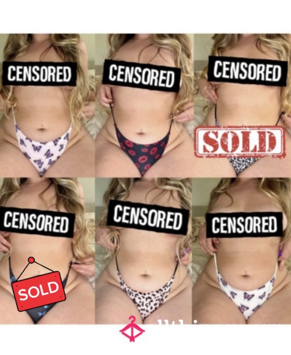Pattern Seamless Thongs