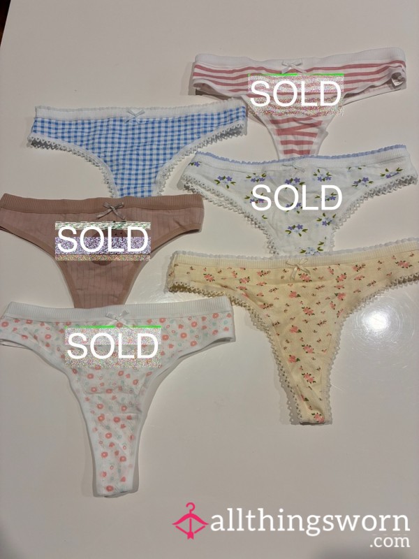 Pattern Worn Panties