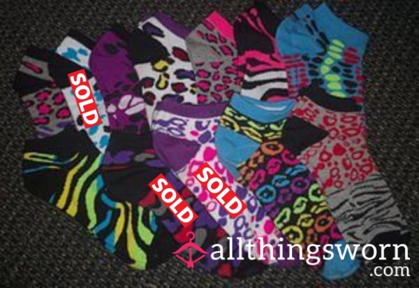 Patterned Ankle Socks