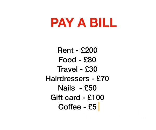 Pay A Bill