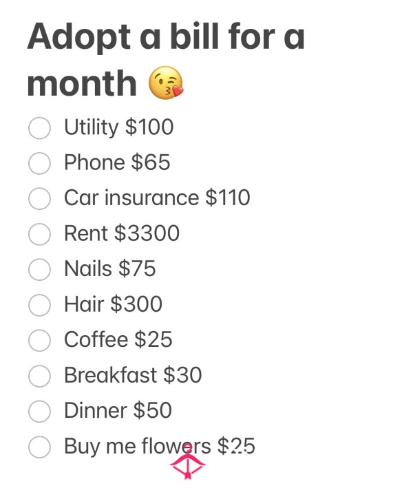 Pay A Bill For A Month Or Spoil Me
