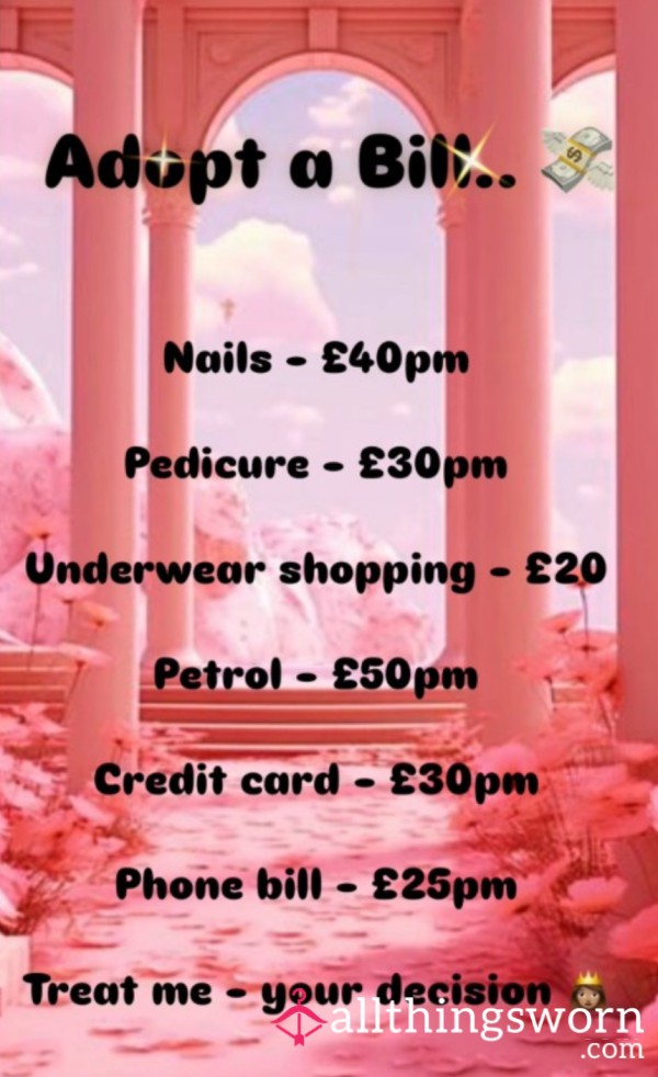 Adopt A Bill For This Sl*t Of Yours 💋