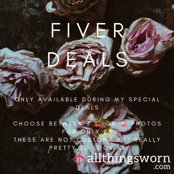 Pay Deals 💰 £5 For 5 🍒 Or 🍑 Photos