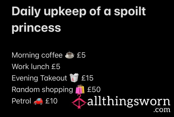 Pay For My Daily Lifestyle 💸☕️