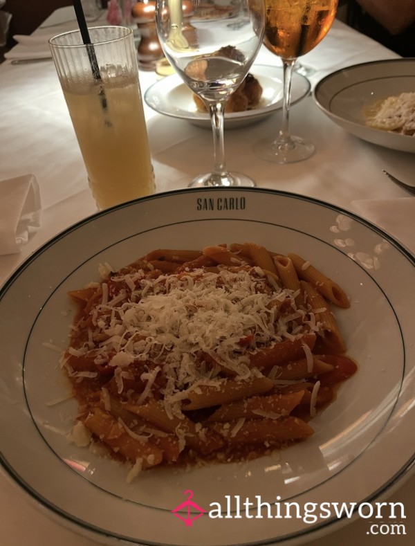 🍝 Pay For My Dinner 🍝 A Goddess’ Meal 👑