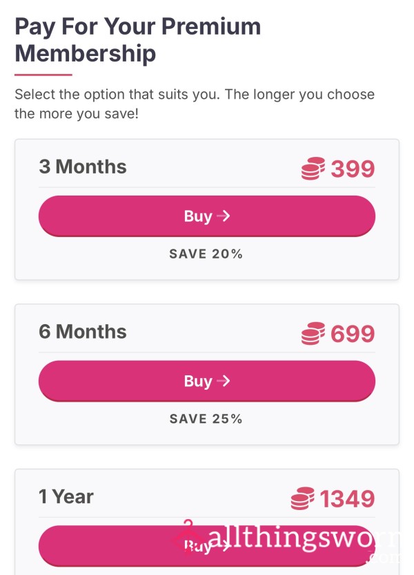 ❤️Pay For My Membership❤️