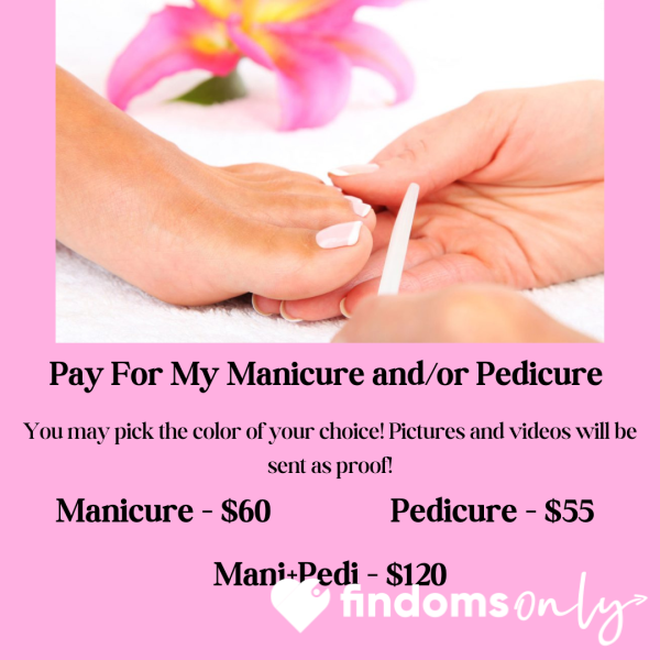 Pay For My Pedicure And/or Manicure 💅🏾💜