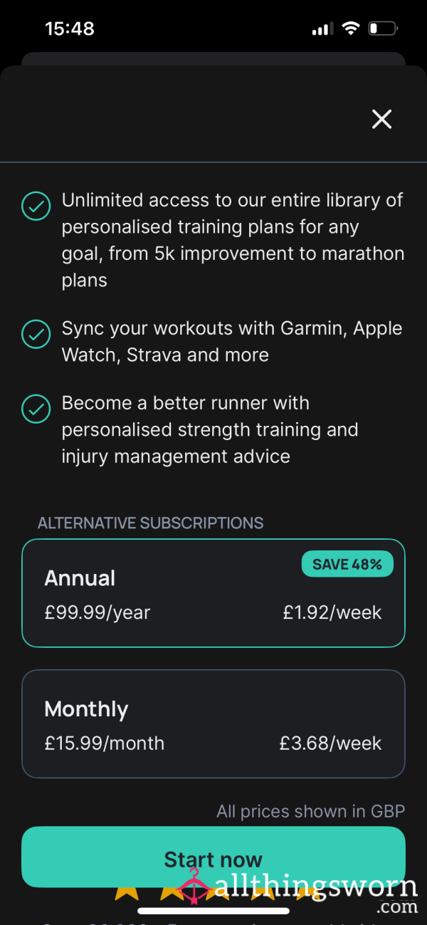 Pay My Runna Membership For The Year ❤️