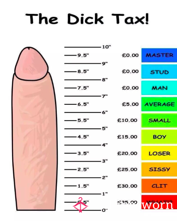 ❌🍆Pay Your D*ck Tax!! 🍆❌