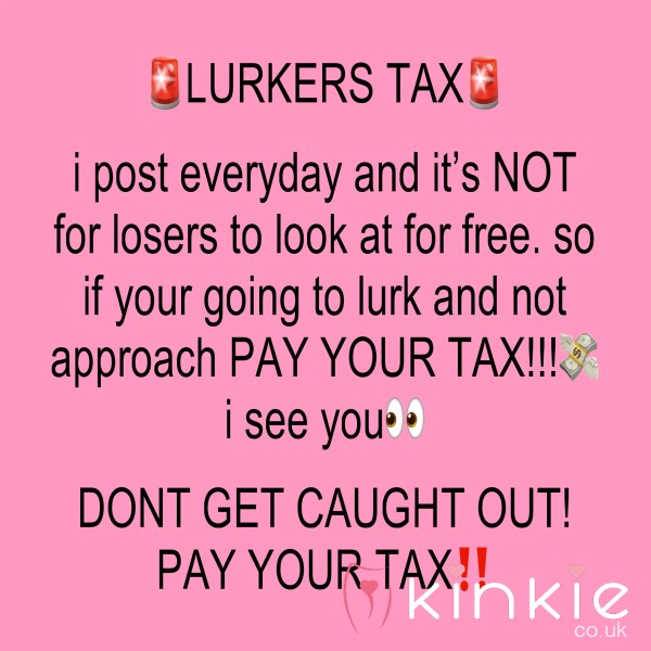 PAY YOUR TAX! Don’t Get Caught Being A Lurker🚨