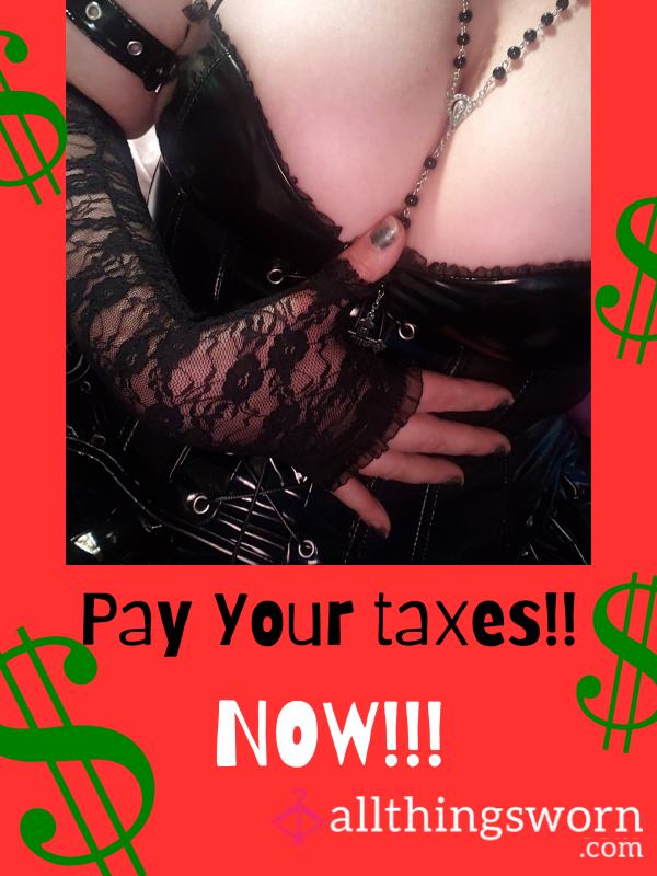 PAY YOUR TAXES