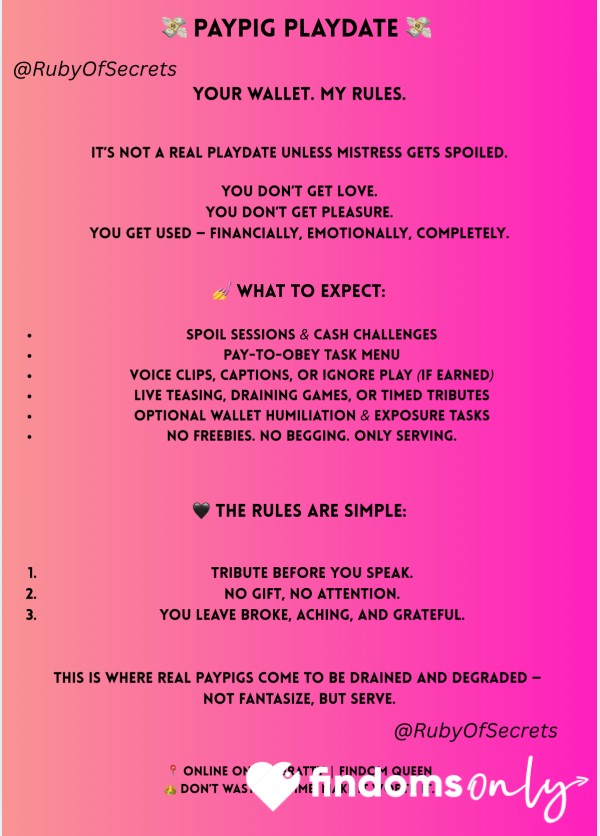 PAYPIG PLAYDATE