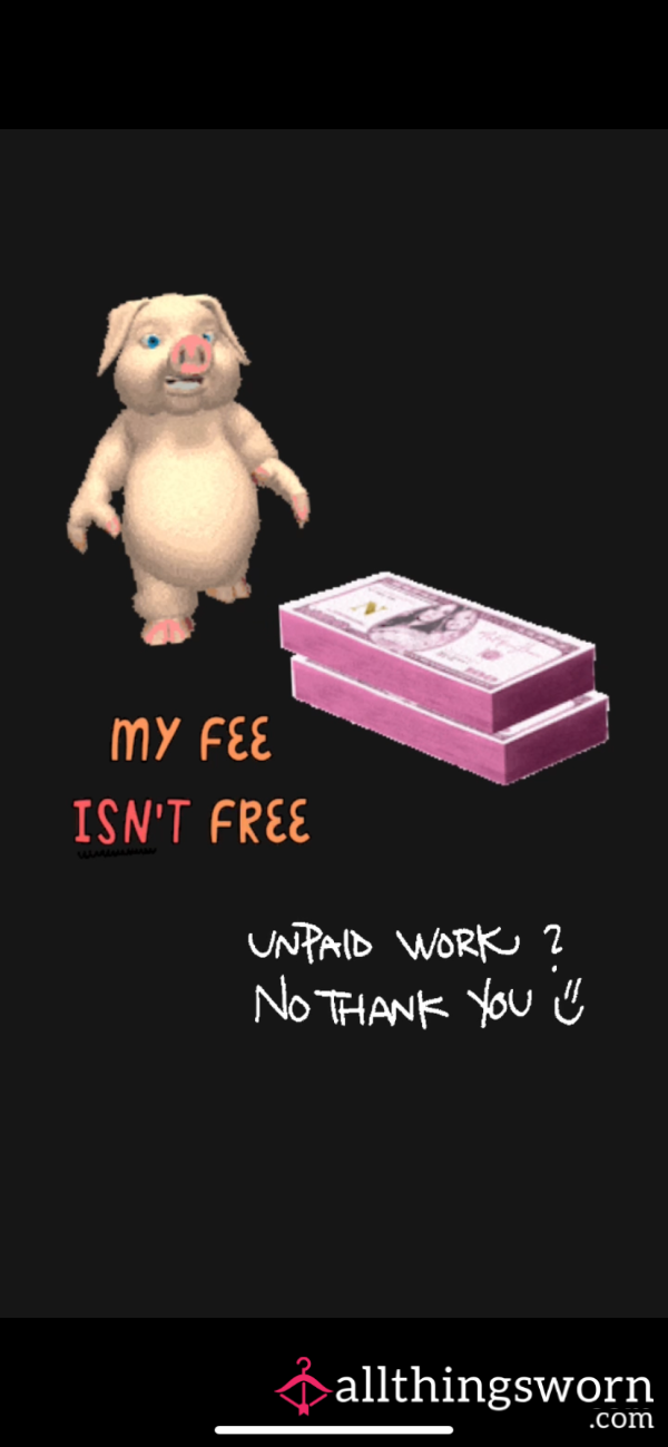 Paypig 🐷💷💰 Tribute Needs To Be Paid First