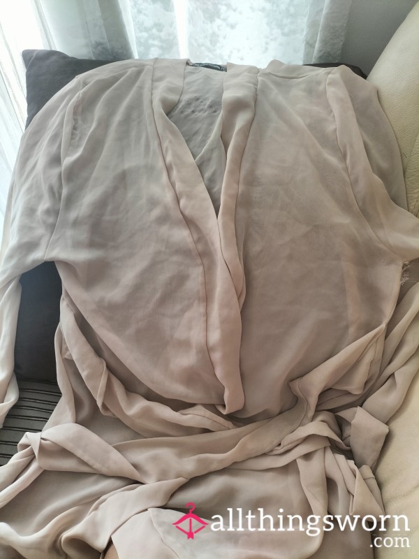 Peach Dressing Gown