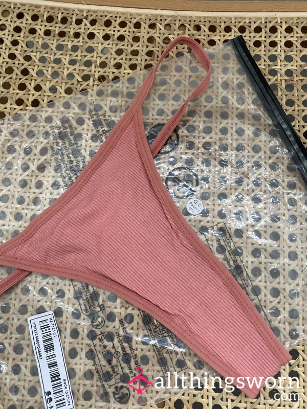 Peach G-string