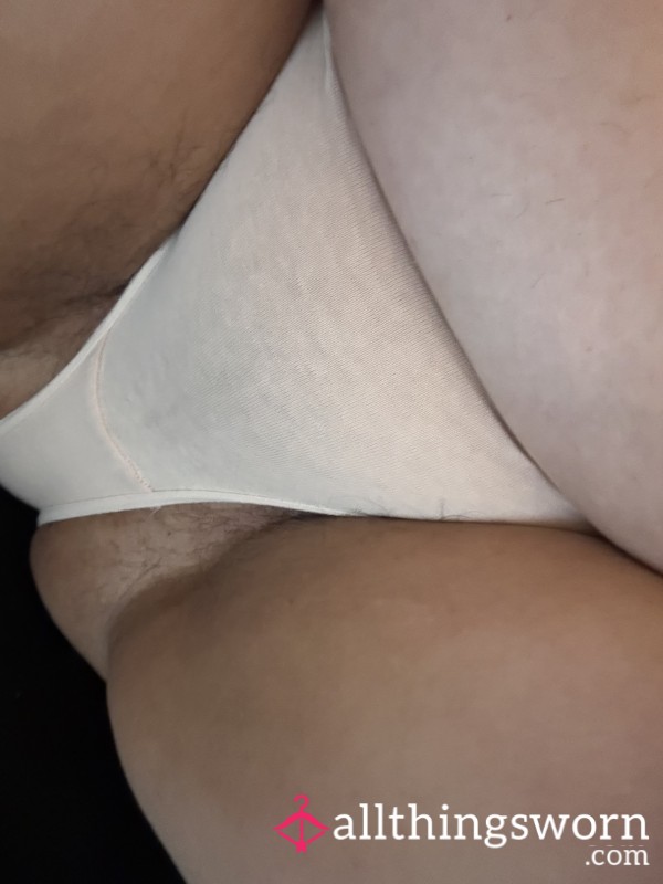 Peach Knickers Worn For 24 Hours X