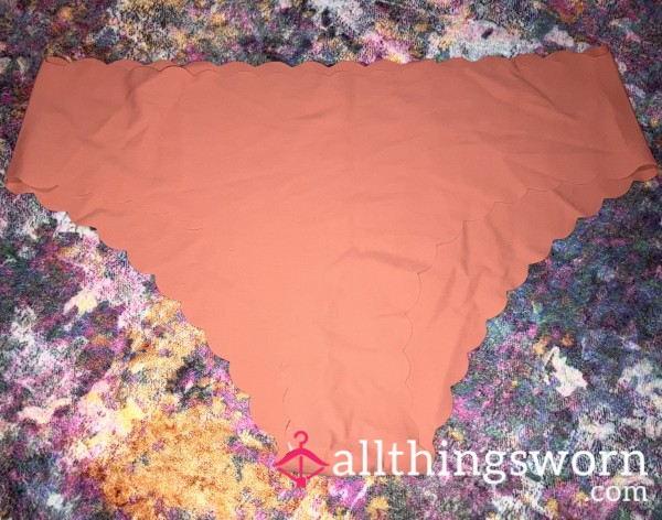 Peach Scallop Panty