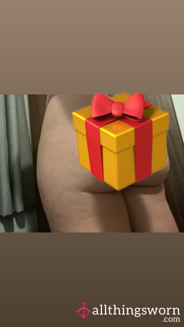 Peachy Pale B*m In Old Sports Thong