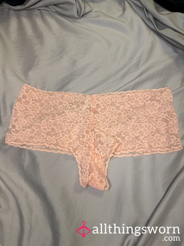 Peachy Pink Cheeky Panties