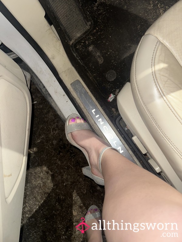 Pedal Pushing In Heels