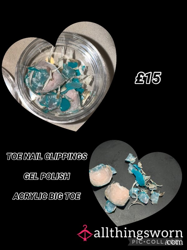 💅 "Pedi Prep! My Teal Toe Nail Clippings – Yours For The Taking!