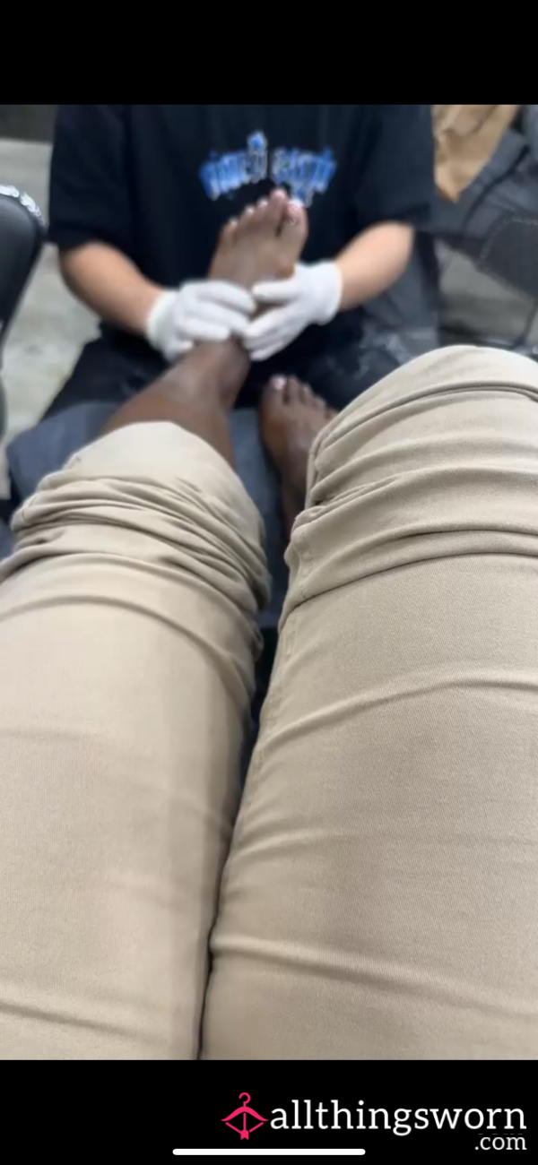 Pedicure Ma**age Worship – Watch Closely